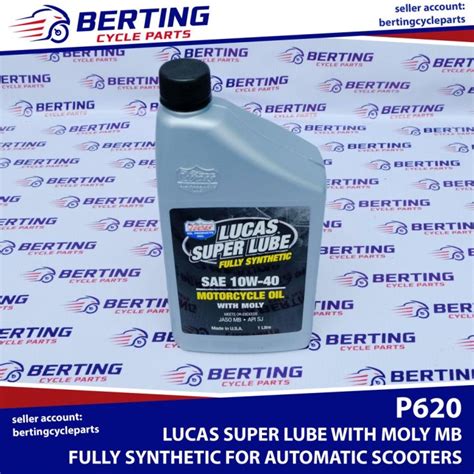 Philippine Spot LUCAS SUPER LUBE WITH MOLY For Automatic Scooters Fully