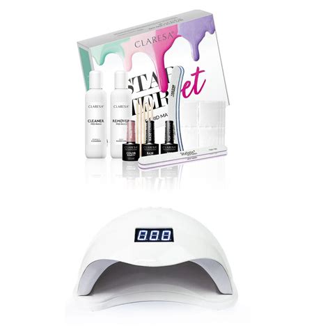 Rinkinys geliniam nagų lakavimui Claresa Nude N kaina pigu lt