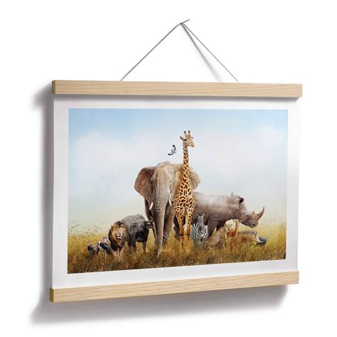 Poster Afrikanische Tiere Wall Art De