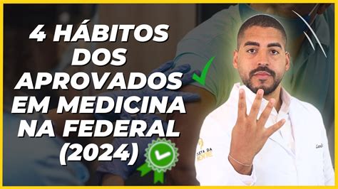 H Bitos Dos Aprovados Em Medicina Na Federal Youtube