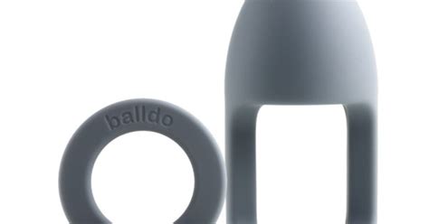 Balldo The Worlds First Ball Dildo Steel Grey