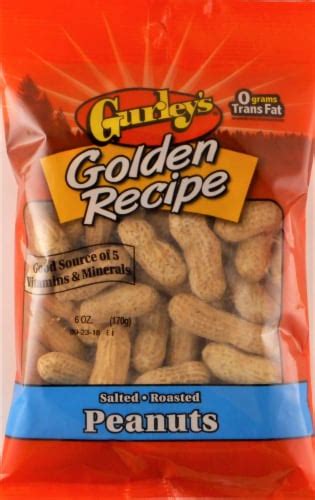 Gurleys Jumbo Salted Peanuts In Shell 6 Ounce 12 Per Case 12 6