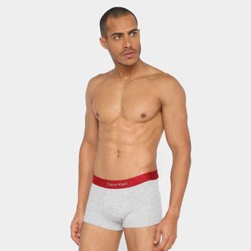 Cueca Trunk Calvin Klein Low Rise Cotton Monolith Cueca Magazine Luiza