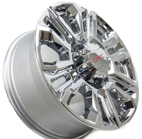 4 New Gmc Sierra 2500 3500 Hd 8 Lug Chrome Replica 20” Wheels Rims