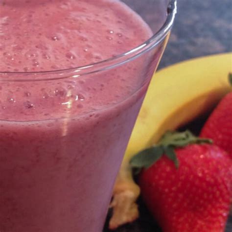 Strawberry Banana Protein Shake Recipe The Protein Chef