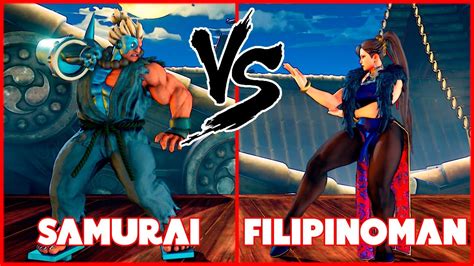 Sfv Ce Season Samurai Akuma Vs Filipinoman Chun Li Youtube