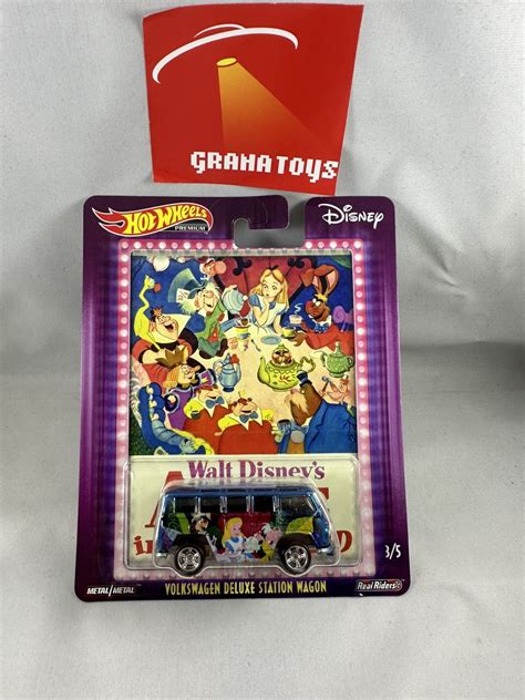 Volkswagen Deluxe Station Wagon 2018 Hot Wheels Pop Culture Alice In Wonderland Grana Toys