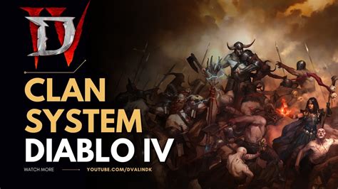 Diablo Clans And Guild System Beginners Guide How To Create And