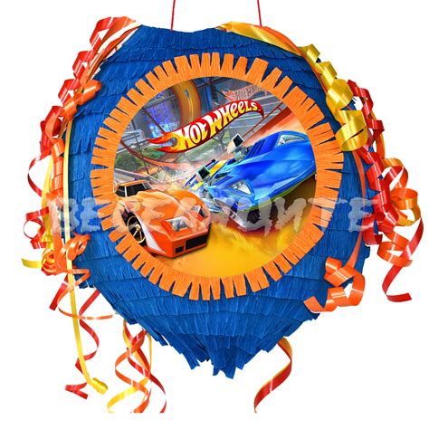 Пинята Хот Уилс Hot Wheels синя Онлайн магазин за парти артикули Веселяците