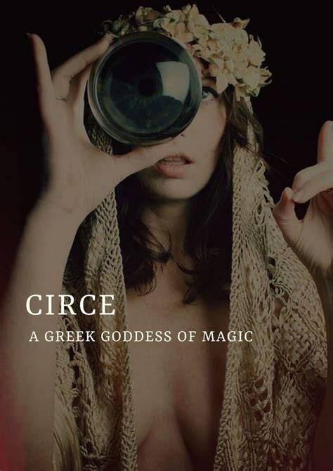 Circe Goddess Of Sorcery Greek Mythology Greek Goddess Of Magic