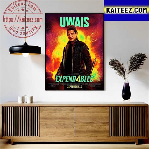 New Blood Expend Bles Posters Featuring Iko Uwais Art Decor Poster