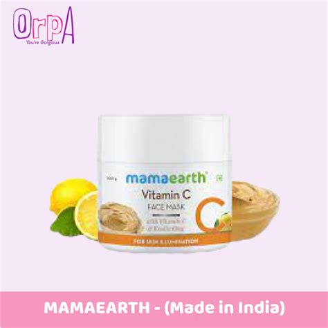 MamaEarth Vitamin C Face Mask 100ml - Orpa