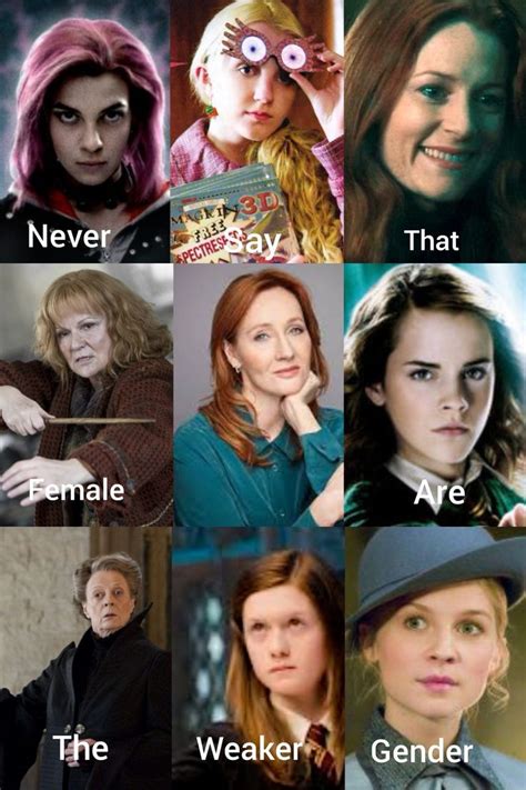 All Harry Potter Girl Characters