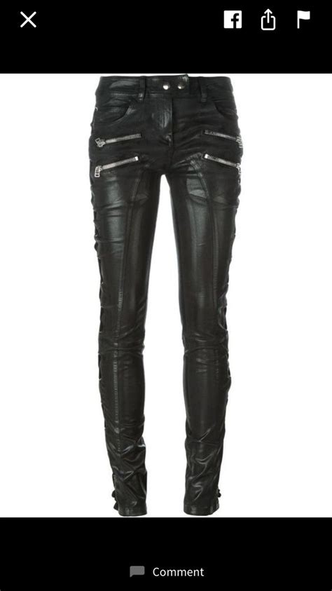 Pin By Tenshi Ookami No On Animated Clothing Design Leather Pants Women Black Leather Pants