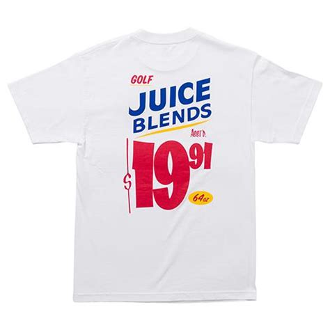 Juice Tee WHITE Autumn 2018 Golf Wang