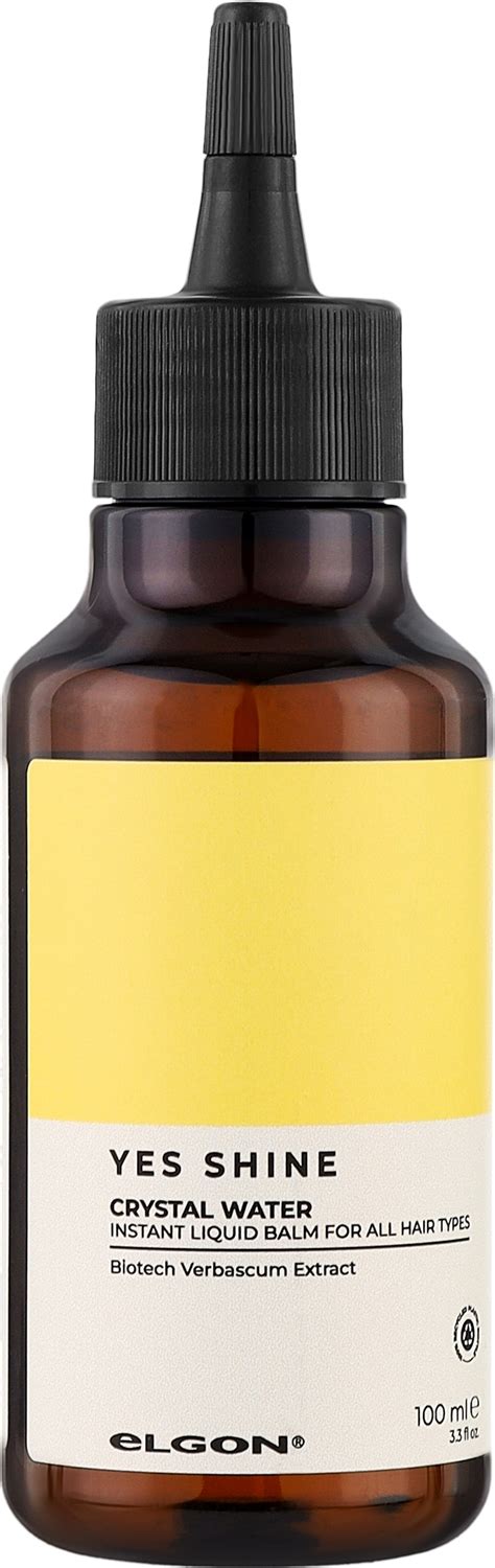 Elgon Yes Shine Crystal Water - Хрустальная вода для волос: купить по ...