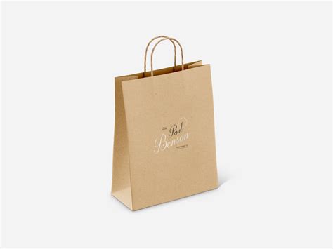 Kraft Paper Bag Mockup Atelier Yuwa Ciao Jp