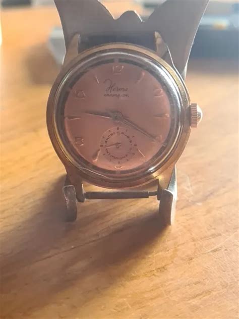 Montre Ancienne Herma Champion M Canique Fonctionne Eur