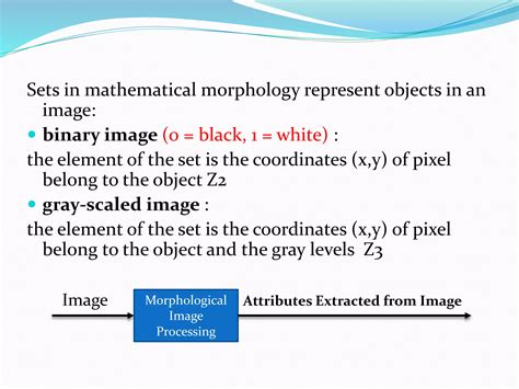 Chapter Morphological Image Processing Ppt