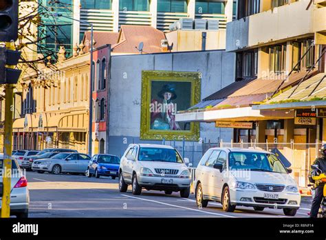 Christchurch Street Art Stock Photo - Alamy