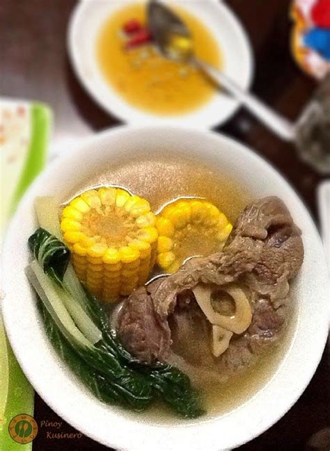 Bulalo Beef Shank Soup Beef Shank Beef Shank Soup Bulalo Soup Recipe