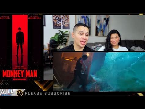 Monkey Man Trailer Reaction Dev Patel YouTube