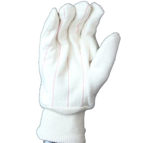 COTTON – 1016 WHITE OX 22 OZ ELASTIC WRIST GLOVE | American Glove