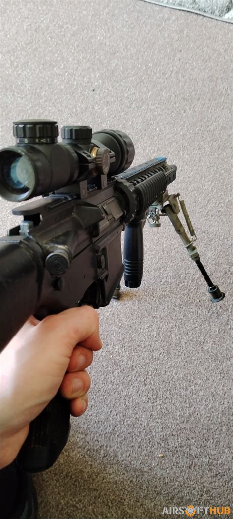 MK12 W/Scope & Bipod - Airsoft Hub Buy & Sell Used Airsoft Equipment - AirsoftHub