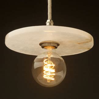 Alabaster Mm Disc Shade Edison Light Globes Pty Ltd