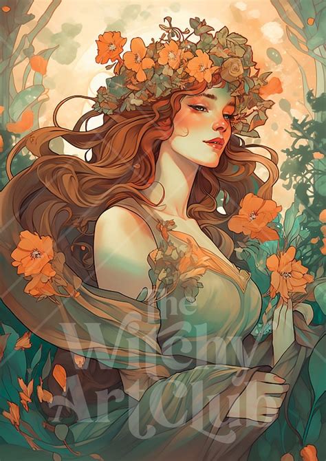 Persephone Goddess Of Spring And The Underworld