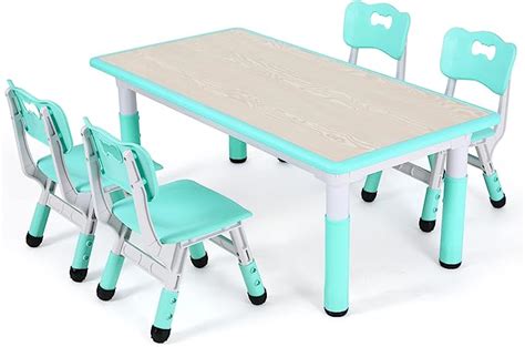 Mamizo Ensemble De Table De Peinture Pour Enfants R Glable En Hauteur