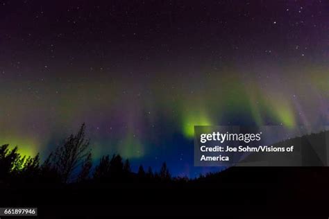 129 Denali National Park Northern Lights Stock Photos, High-Res ...