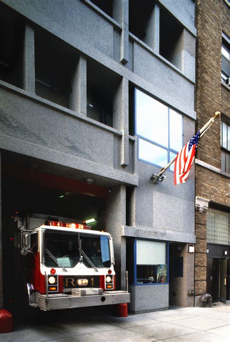 Fdny Rescue Company 1 Projects Elemental Architecture Nyc