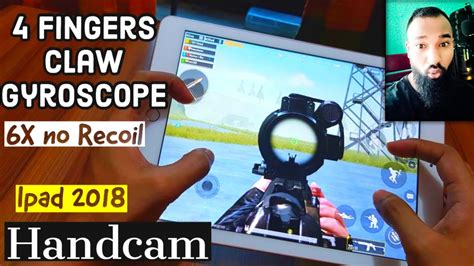 HANDCAM PUBG MOBILE BEST ADVANCE 4 FINGER CLAW GYROSCOPE EVER