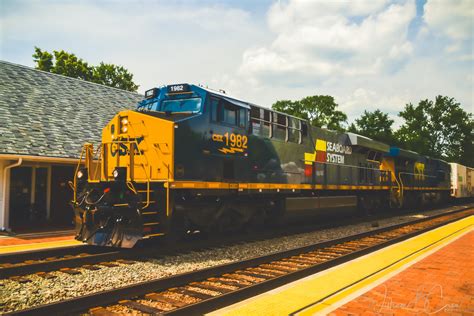 CSX Seaboard Heritage Unit I Used An 82mm Prism Lens FX No Flickr