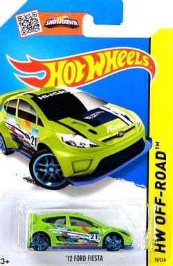 駿河屋 1 64 12 FORD FIESTA 21 グリーン Hot Wheels HW OFF ROAD CFL64 07B3 ホットウィールhotwheels