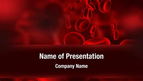 Human Blood Cells Powerpoint Templates Human Blood Cells Powerpoint