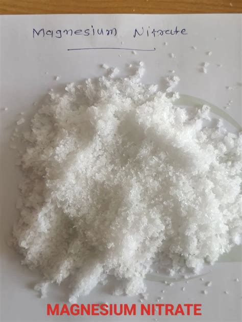 Magnesium Nitrate Hexahydrate At Rs 65 Kg CAS No 13446 18 9 In