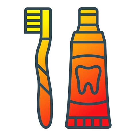 Premium Vector A Toothbrush And A Toothbrush Are Shown On A White