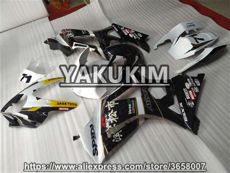 YAKUKIM Kit de carenado de inyección ABS para Suzuki GSXR1000 K7 07