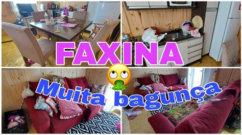 Faxina Faxina completa Cozinha e sala Muita bagunça YouTube