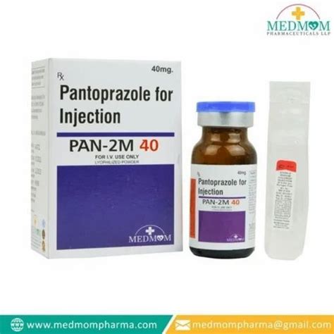 Pantoprazole For Injection 40 Mg At Rs 49 98 Vial Pantoprazole Injection In Panchkula Id