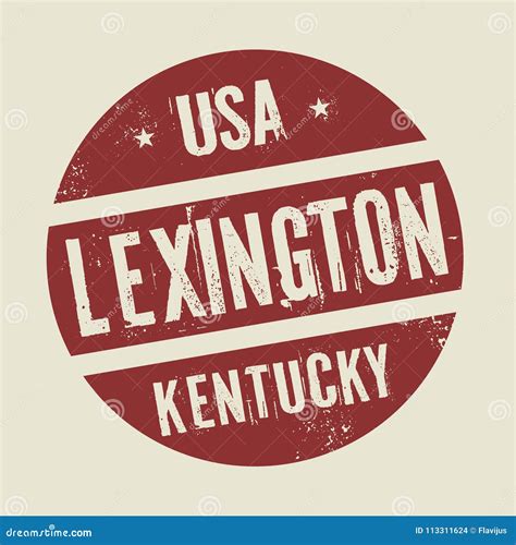 Lexington On Kentucky State Map. Detailed KY State Map With Location