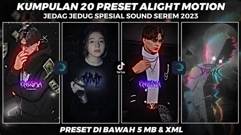 Kumpulan Preset Alight Motion Spesial Sound Kece Kane Terbaru