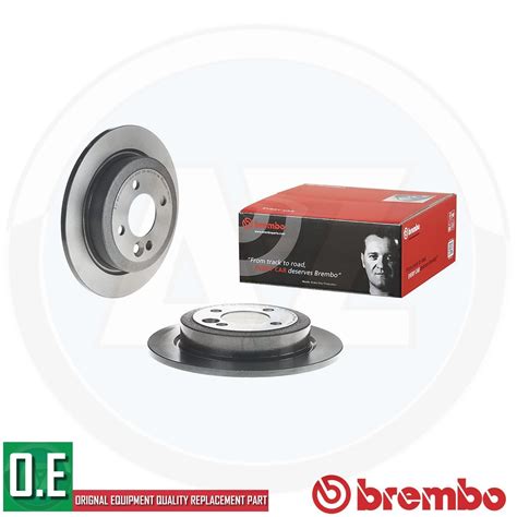 Brembo Paar Bremsscheiben Hinterachse Ebay