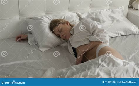 Girl Is Taking Rest Half Naked Stock Video Video Of Cute Figure