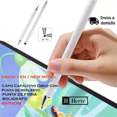 Lápiz Óptico Táctil 3 En 1 Stylus Celular Tablet iPad iPhone MercadoLibre