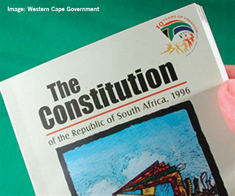 Sa Strives To Realise The Vision Of The Constitution