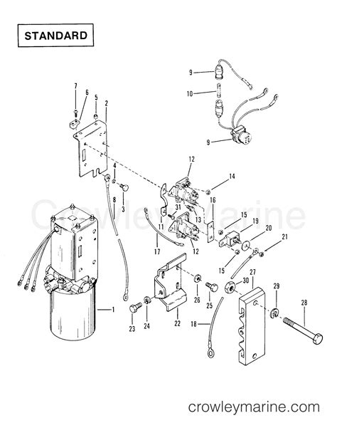 Hydraulic Pump And Bracket M E Race Outboard Os Cl