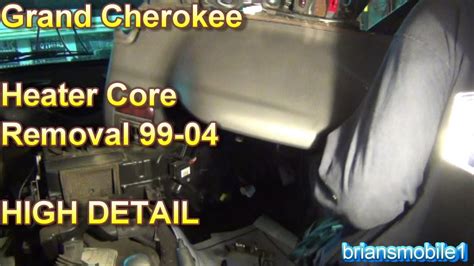 Jeep Grand Cherokee Heater Core Replacement